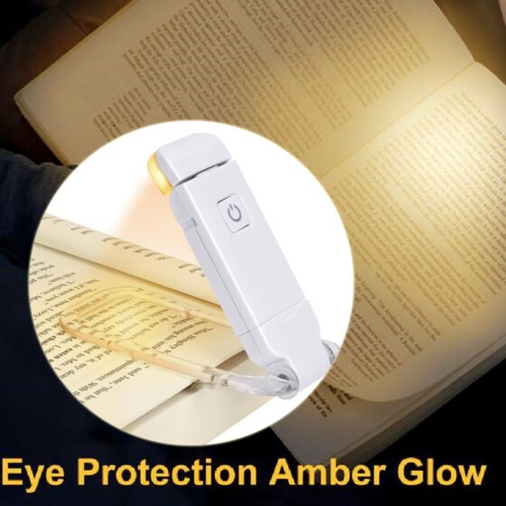 Rechargeable Clip-On Book Light for Reading