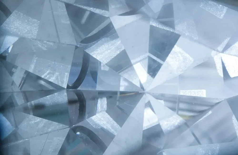 Diamond jewelry in a presentation box