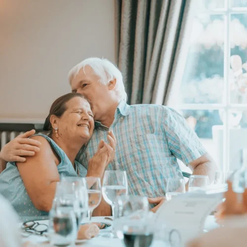 An older couple enjoying an experience together, illustrating gifts for parents who do not want anything
