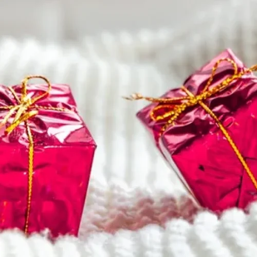 Soft blanket wrapped as a meaningful gift showing the comfort and care behind receiving a blanket