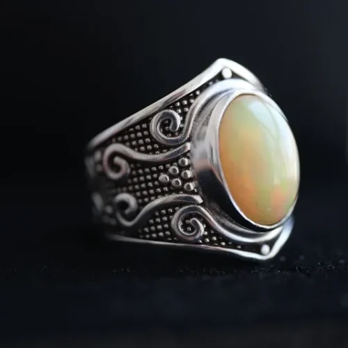 Elegant ring displayed as a meaningful gift showing the symbolism of receiving a ring