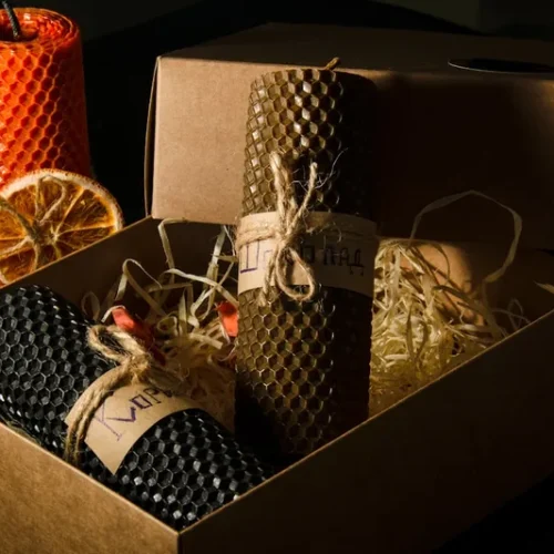 Beautiful scented candles arranged as thoughtful gifts showing why would someone gift you a candle